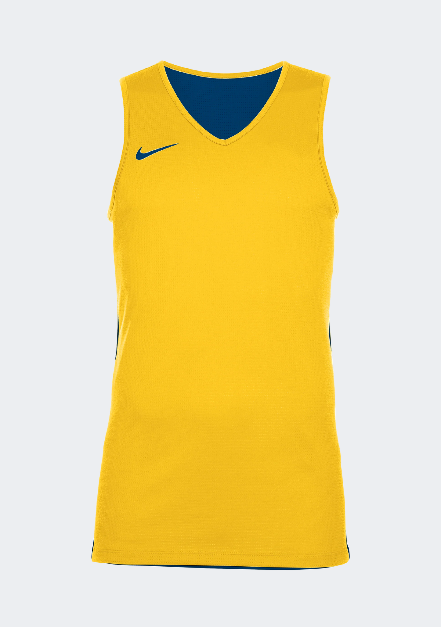 Nike Men's Reversible Basketball Training Jersey - Royal/Yellow
