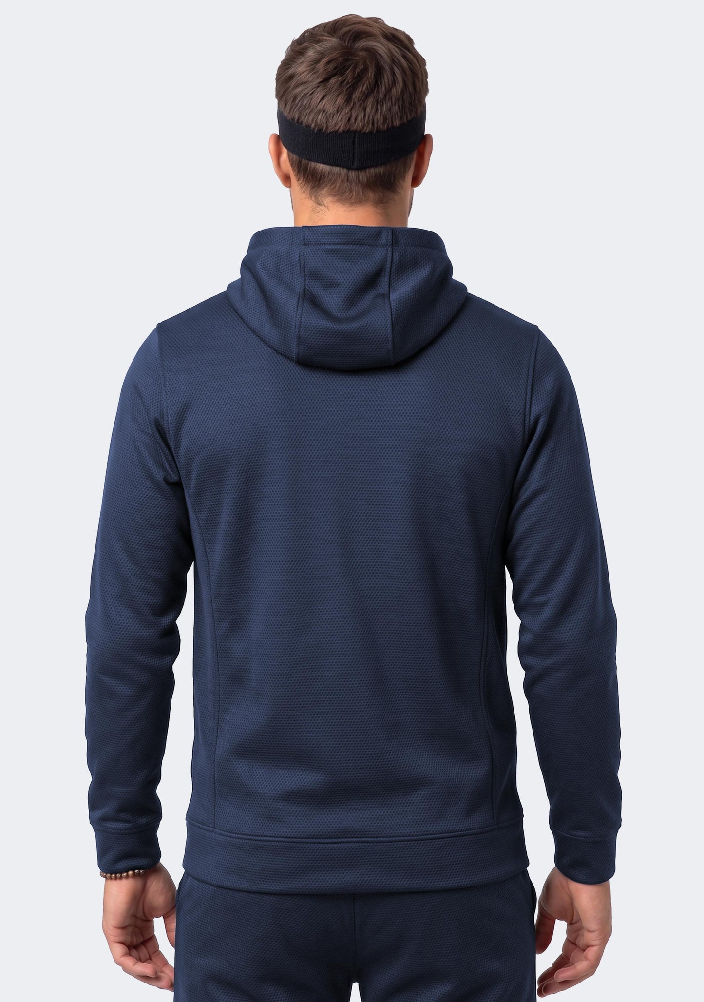 Nike Men's Team Basketball Full Zip Stock Hoodie Navy