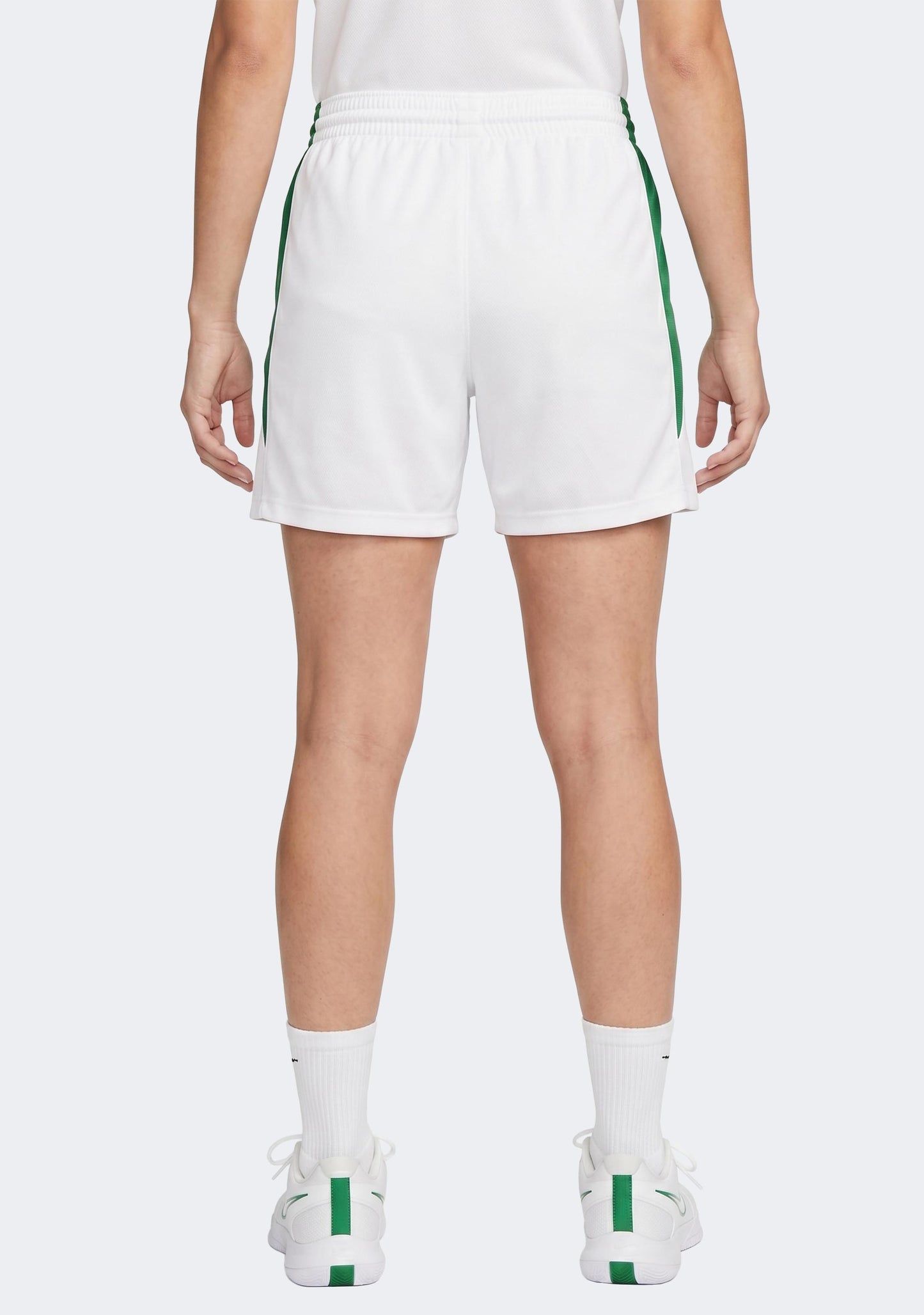 Nike Women's Team Basketball Shorts - White/Green