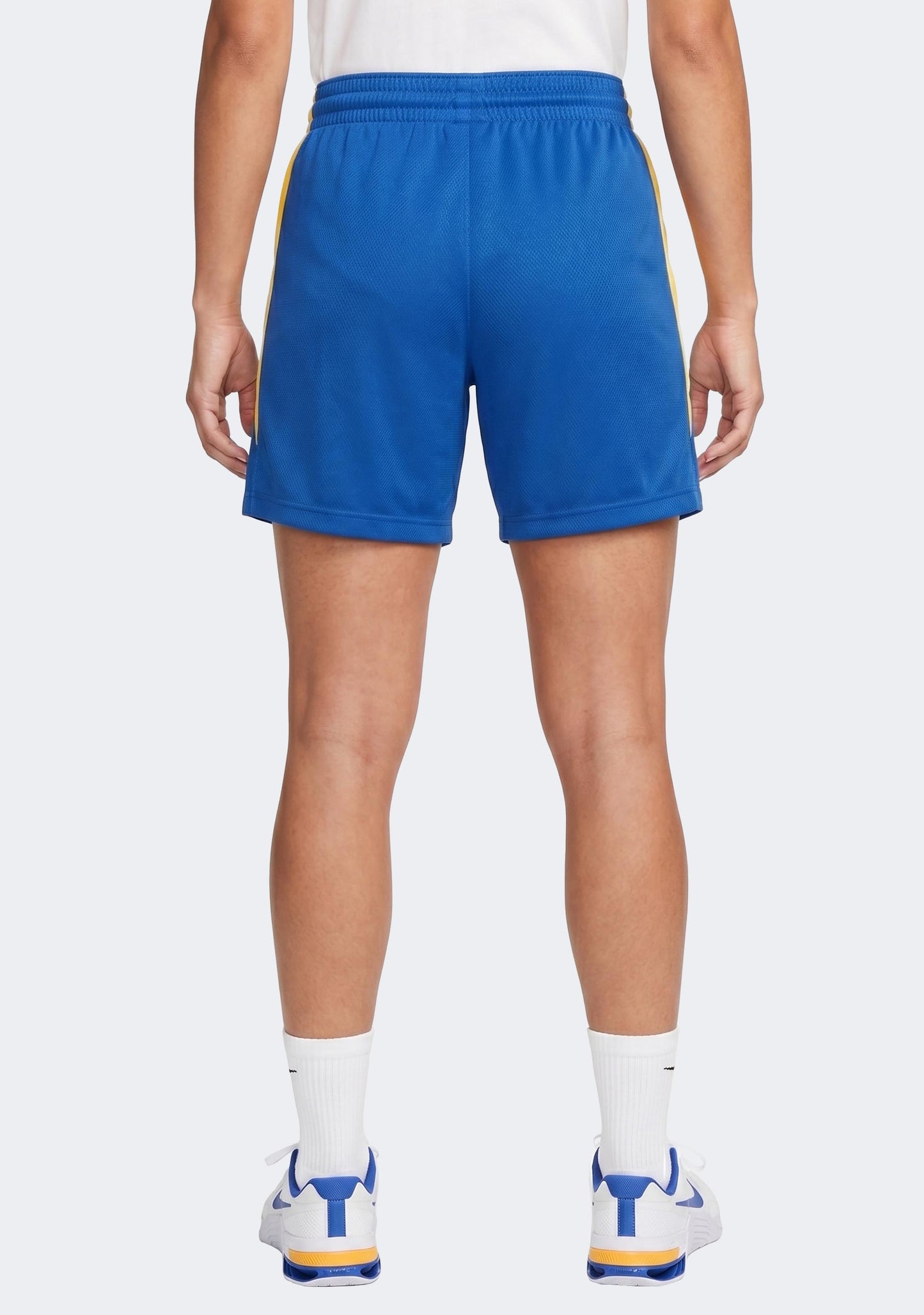 Nike Women's Team Basketball Shorts - Royal/Yellow