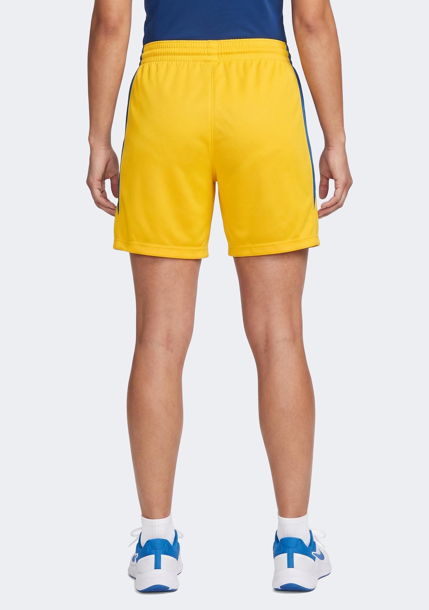 Nike Women's Team Basketball Shorts - Yellow/Blue