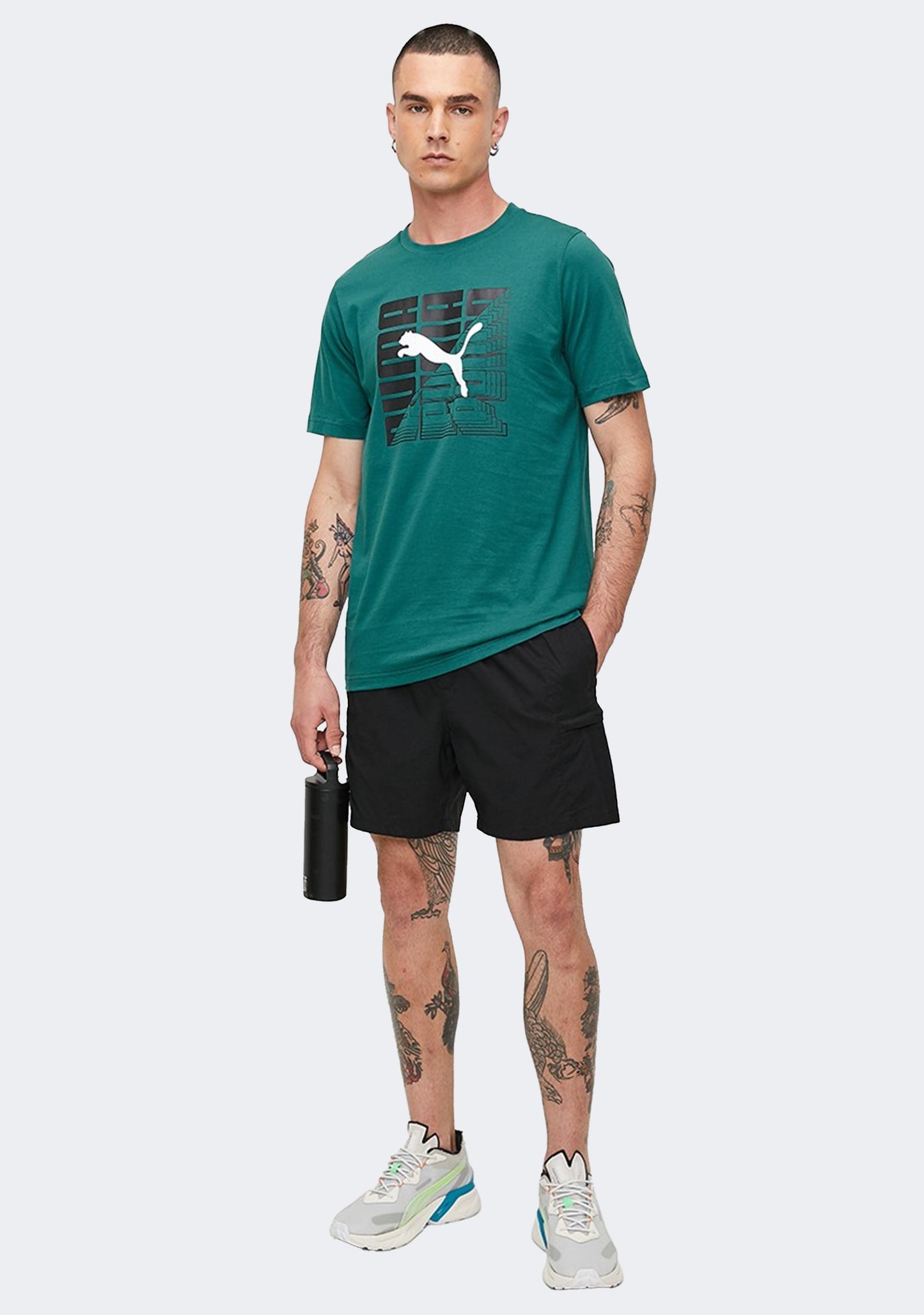 Puma Men's Graphics Wording Tee