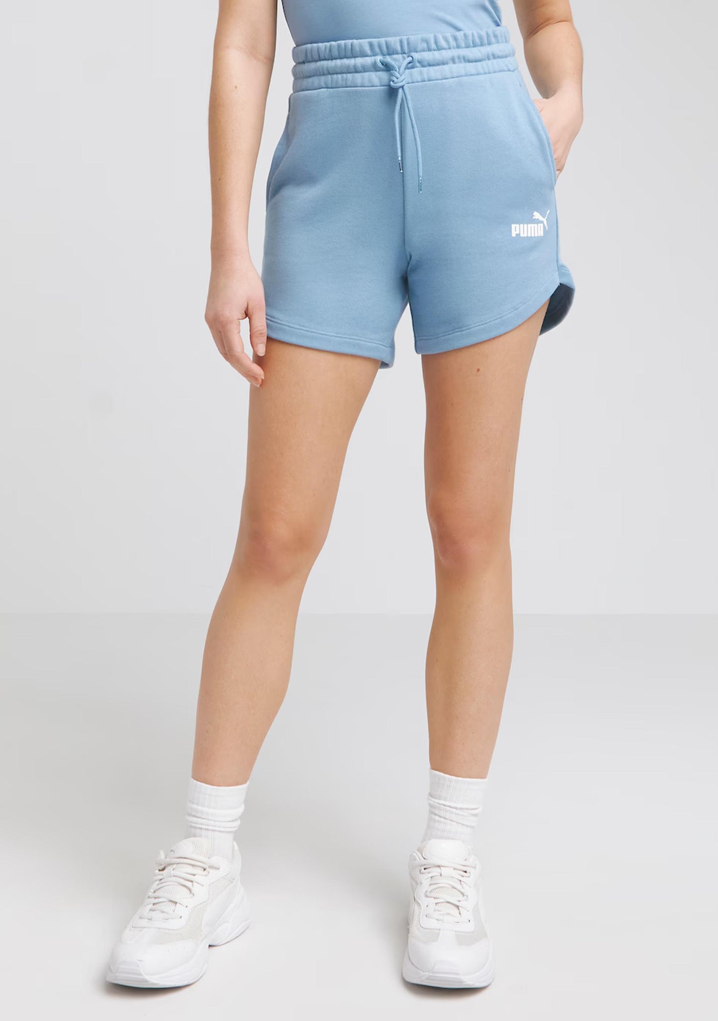 Puma Women's Essential 5" High Waisted Shorts
