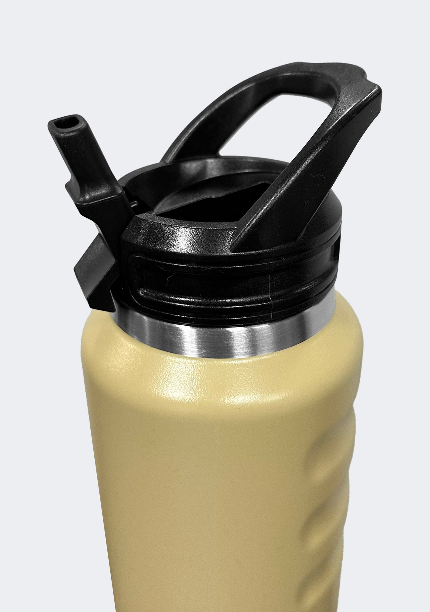 Fridgy 780mL Grip Range Sippy Lid Water Bottle Sandy Taupe