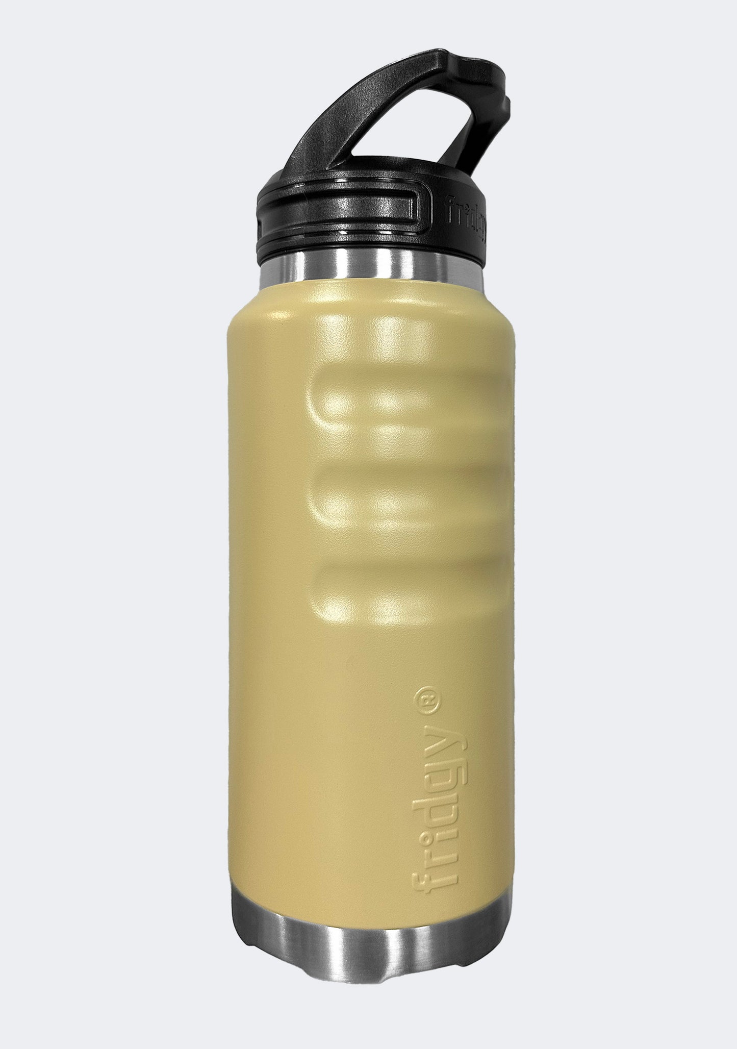 Fridgy 1080mL Grip Range Sippy Lid Water Bottle Sandy Taupe