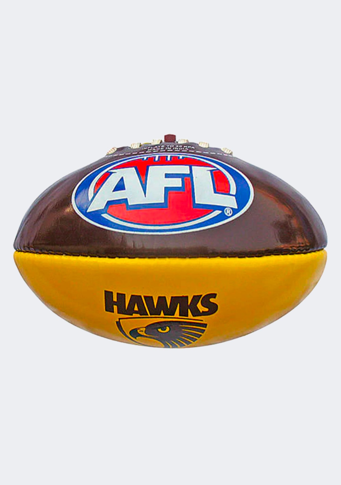 Burley PVC AFL Hawthorn Hawks Footy 20cm