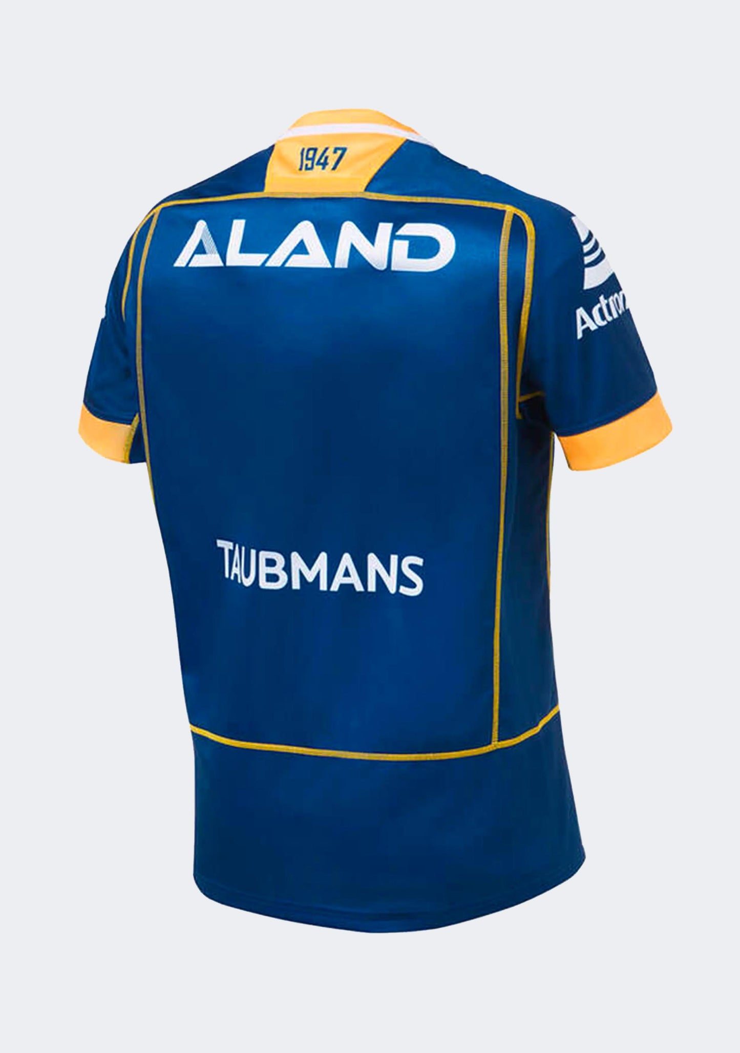 Macron Men's Parramatta Eels M23 Authentic Home Body Fit Shirt
