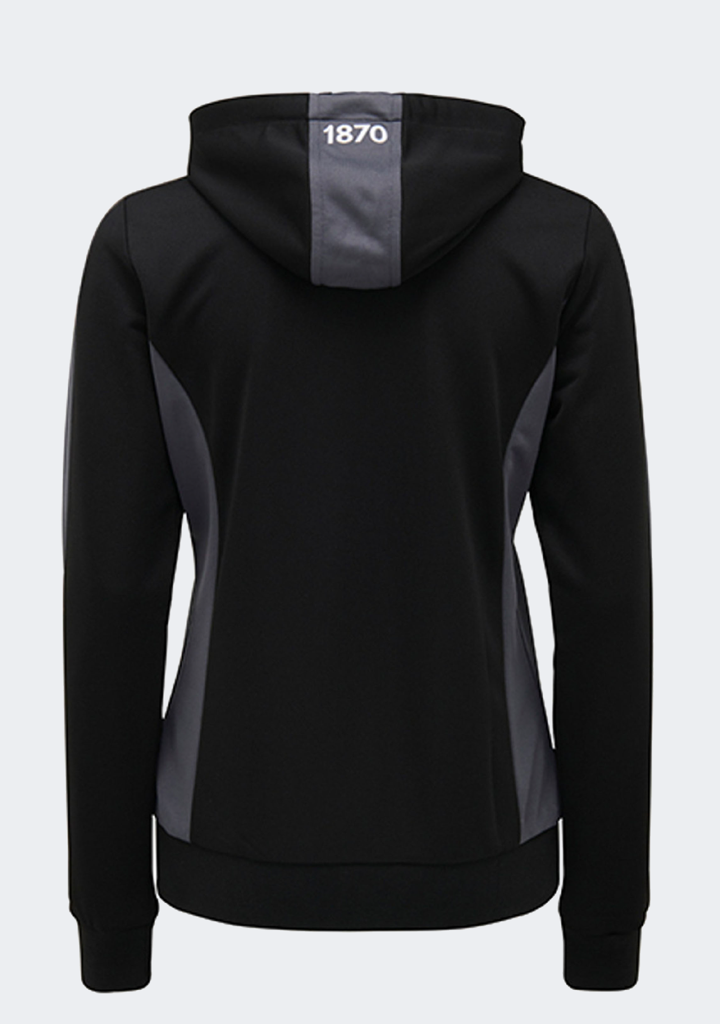 Macron Port Adelaide M21 Travel Womens Polydiag Hooded Sweatshirt