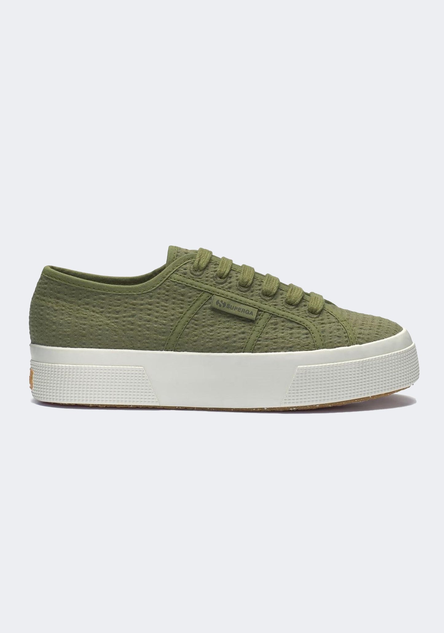 Superga 2740 Platform Organic Seersucker Sneakers
