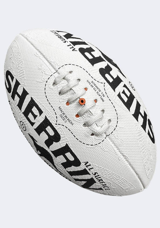 Sherrin KB Match All Surface AFL Ball White