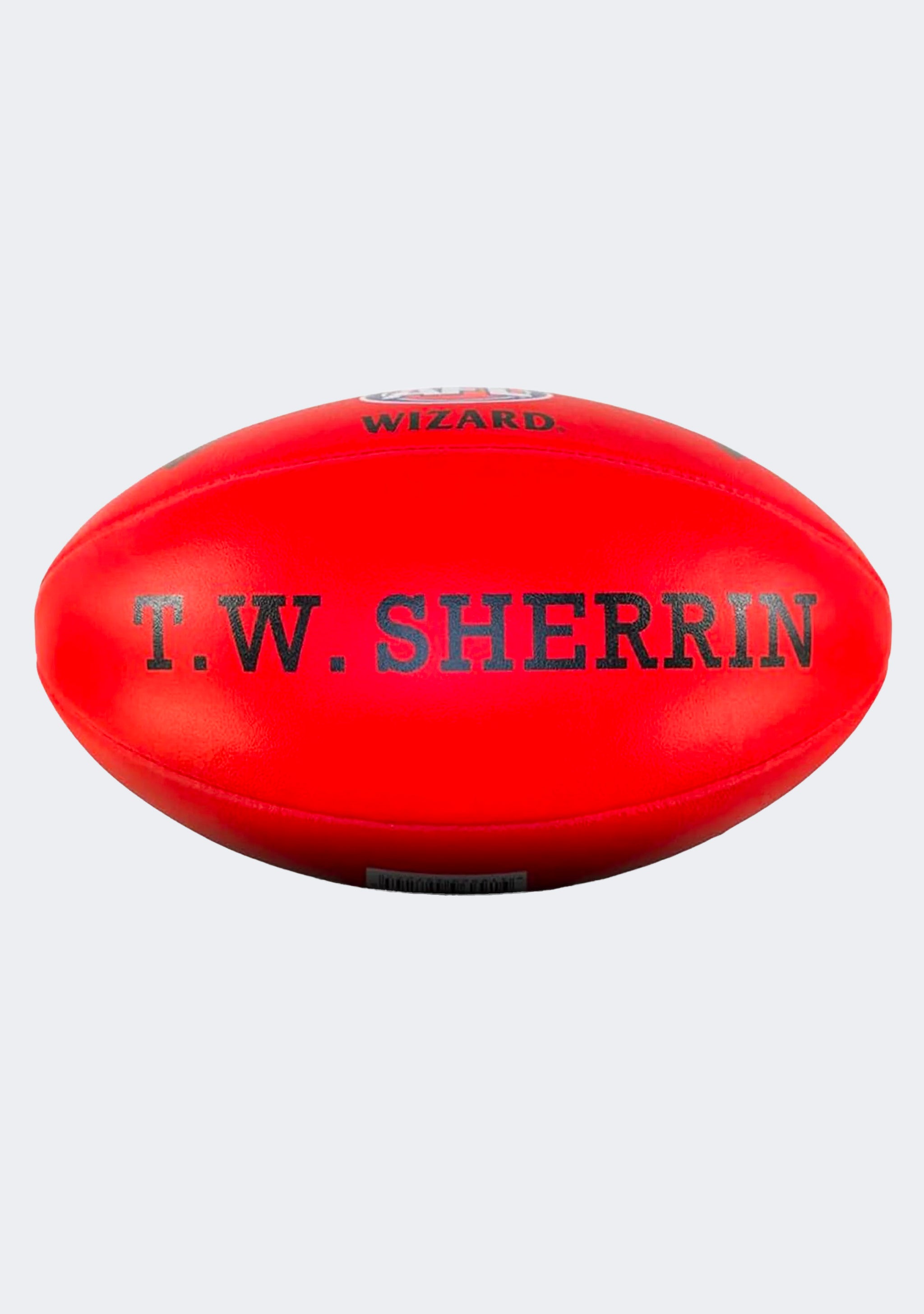 Sherrin Wizard Leather Football Red