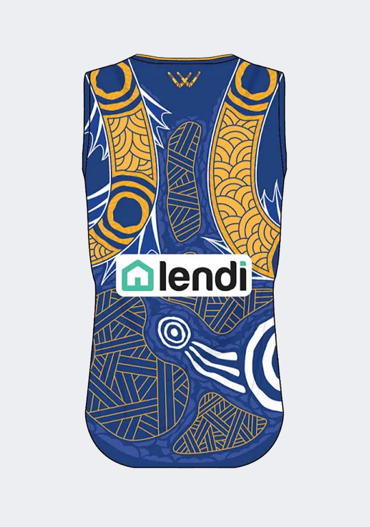 Castore Men's West Coast Eagles Replica Indigenous Guernsey