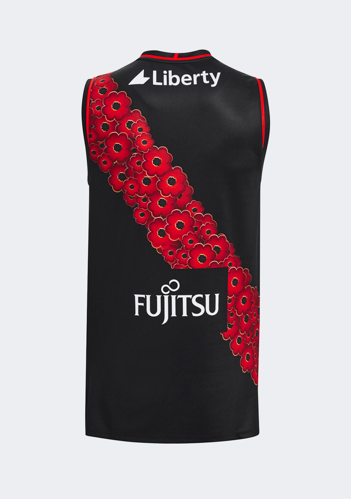 Under Armour Women's Essendon FC 2023 ANZAC Replica Sleeveless Guernsey