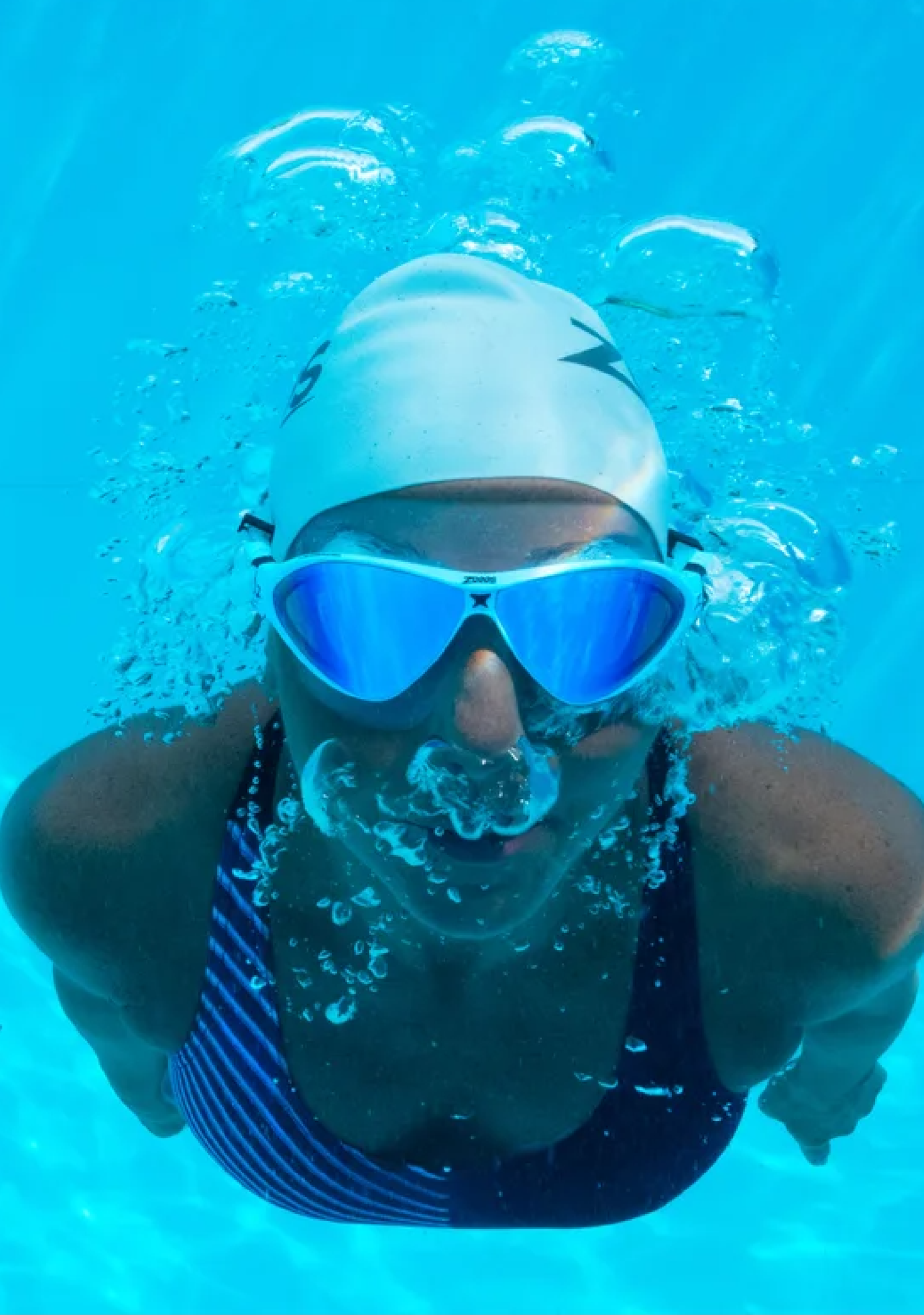 Zoggs Adult Horizon Flex Mask Titanium