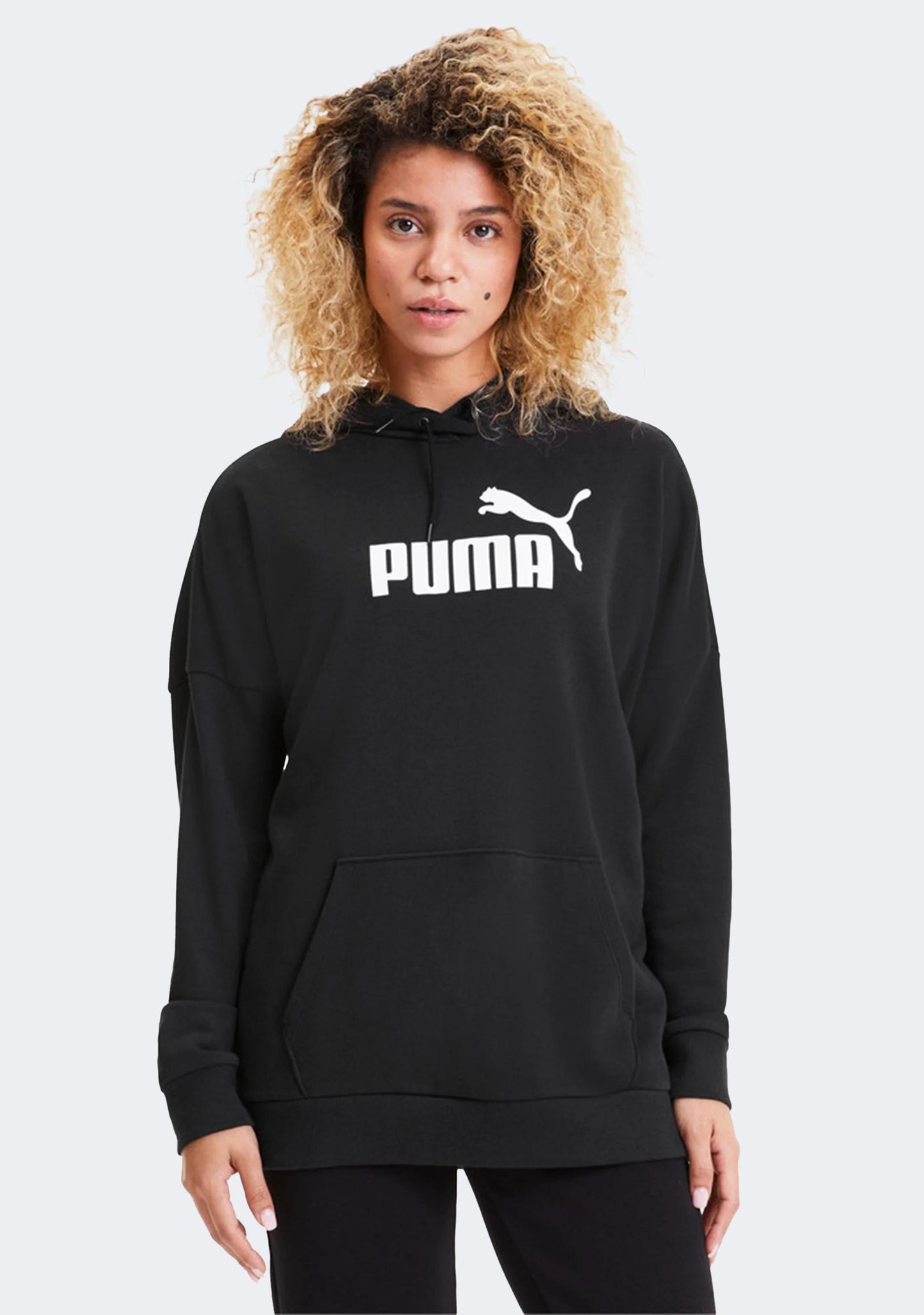 Puma Women’s Essentials Elongated Logo Hoodie