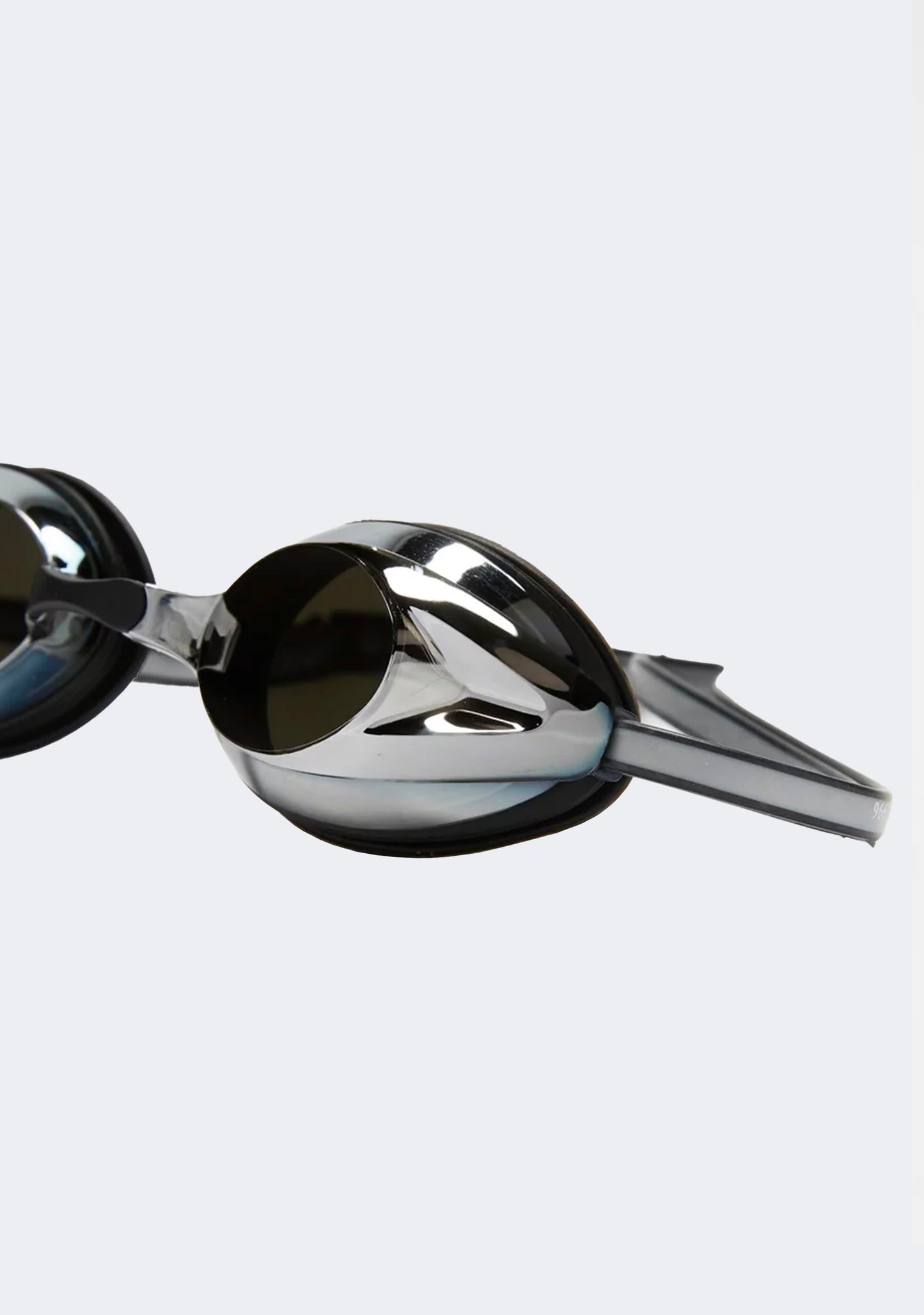 Speedo Adults Opal Mirror Goggles Black/Silver