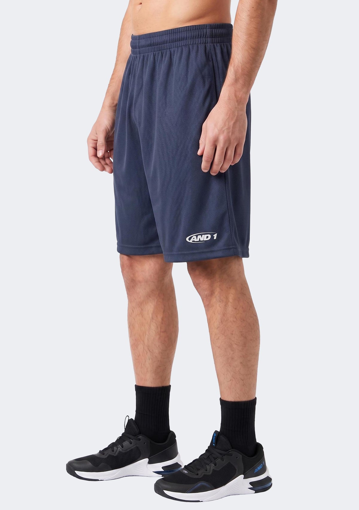 And1 Men's No Sweat Basketball Shorts Navy