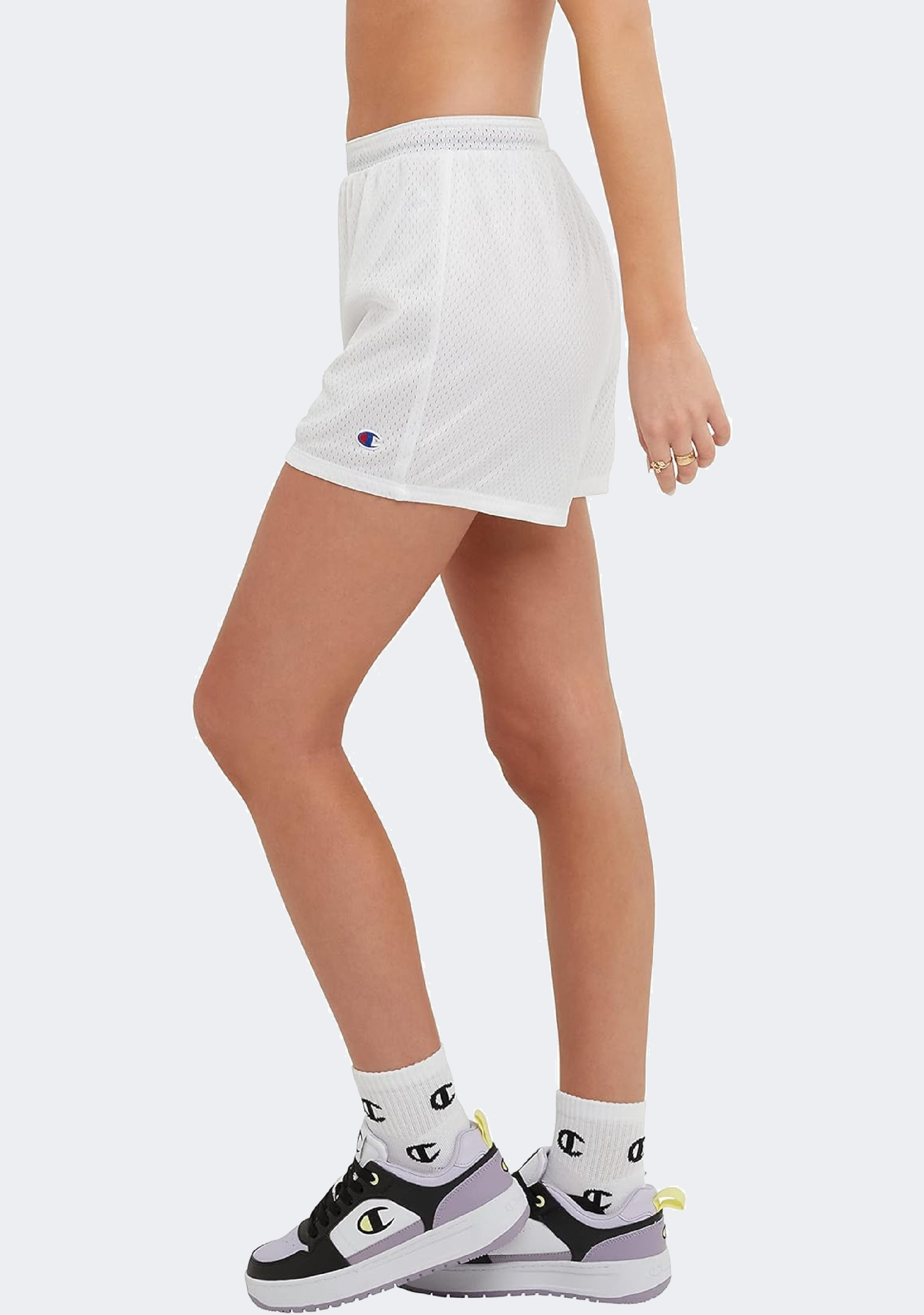Champion Women's Reversible Mesh Shorts
