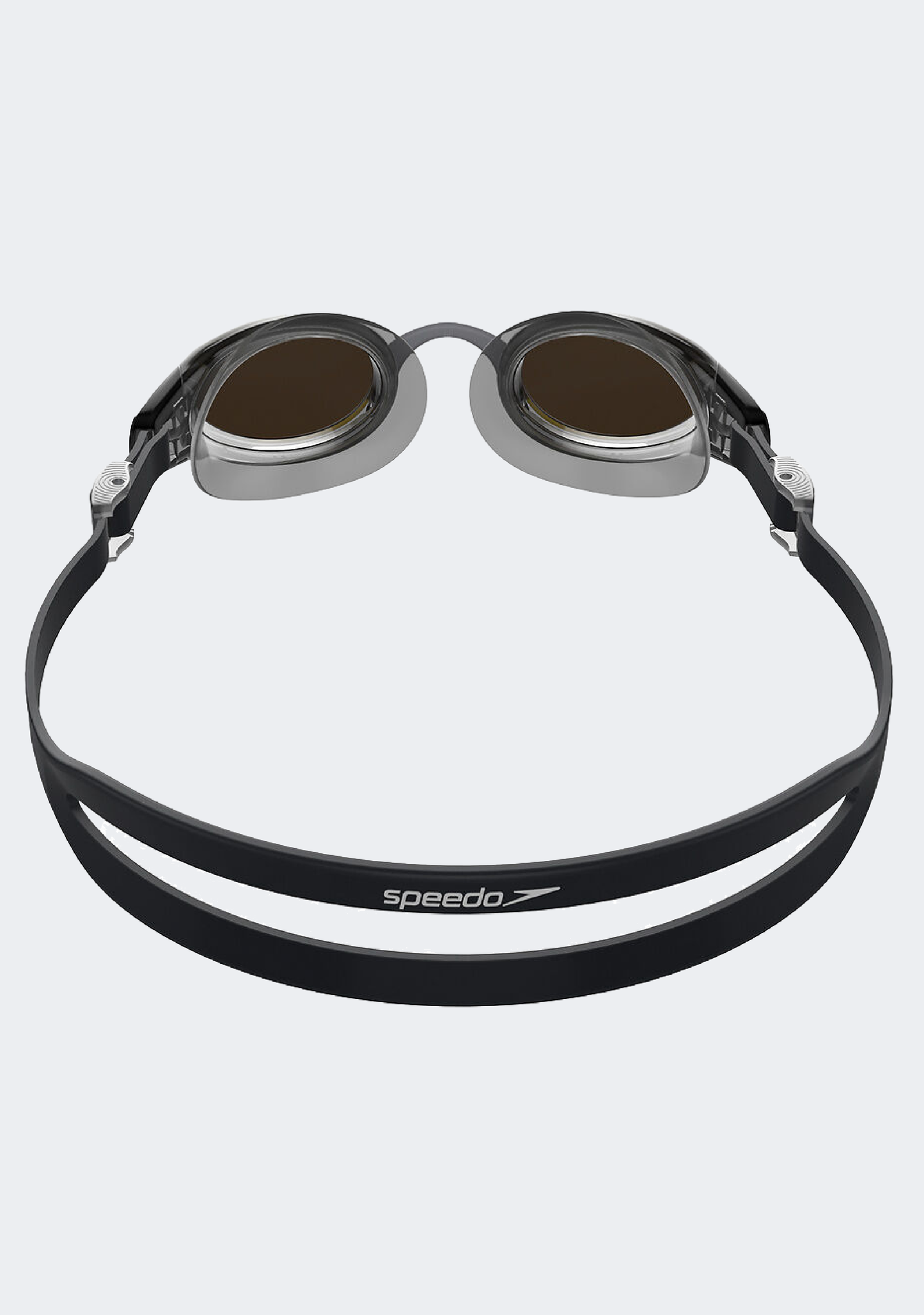 Speedo Adults Mariner Pro Mirror Goggle Black/Orange