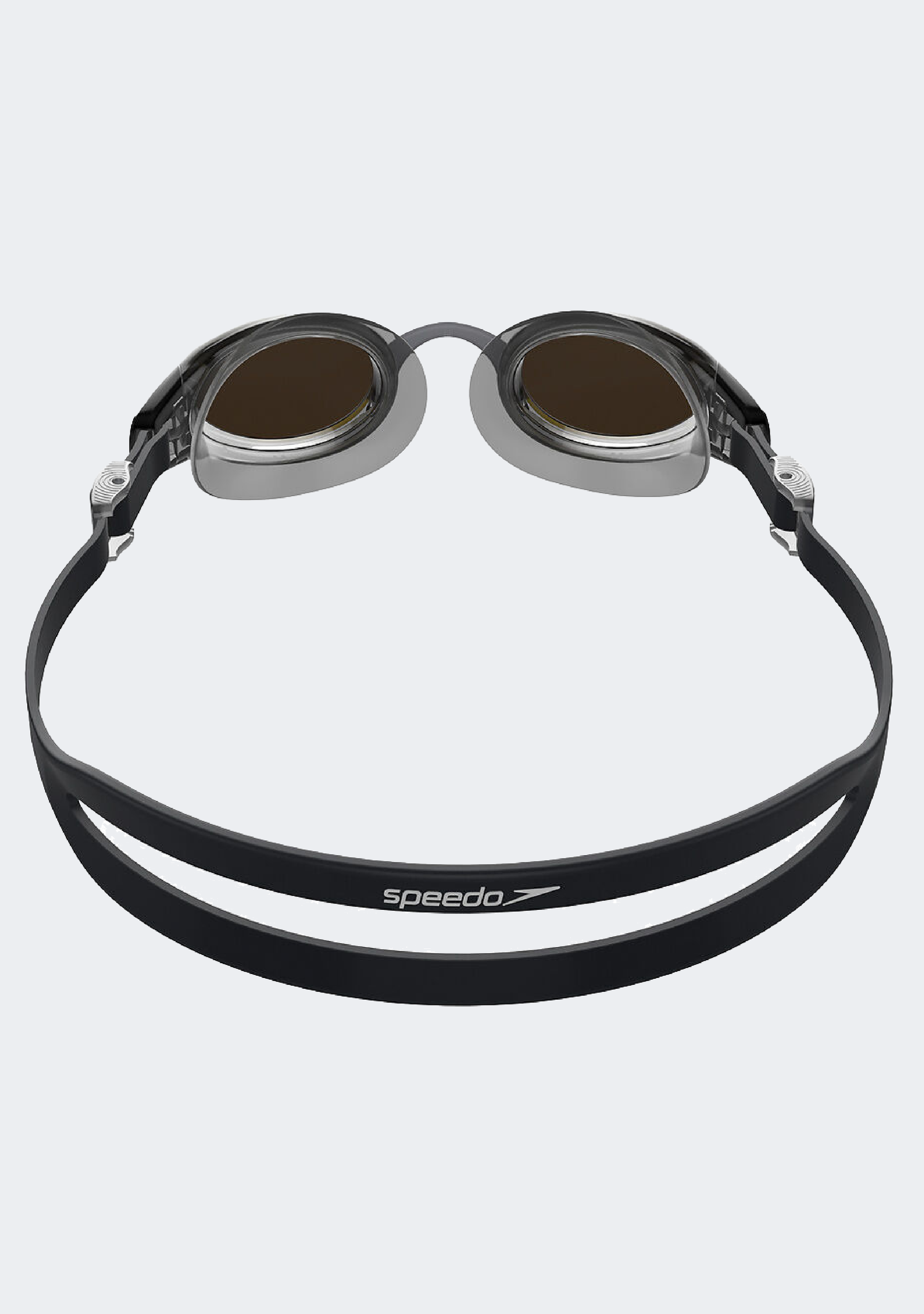 Speedo Adults Mariner Pro Mirror Goggle Black/Orange