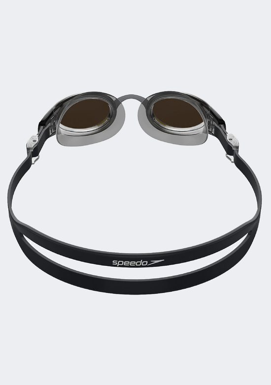 Speedo Adults Mariner Pro Mirror Goggle Black/Orange