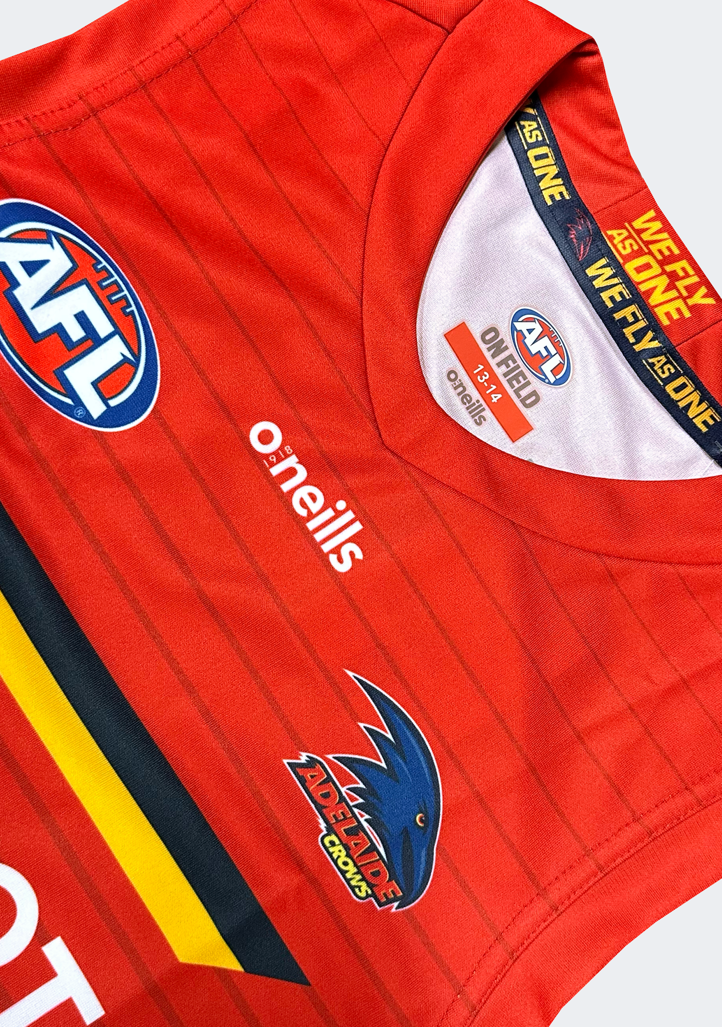 O'Neills Kids' Adelaide Crows 2021 Training Guernsey Red