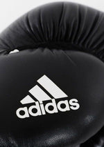 Adidas Speed 50 Boxing Glove Black 16oz with FREE Adidas Shin Protectors <BR> ADISBG50