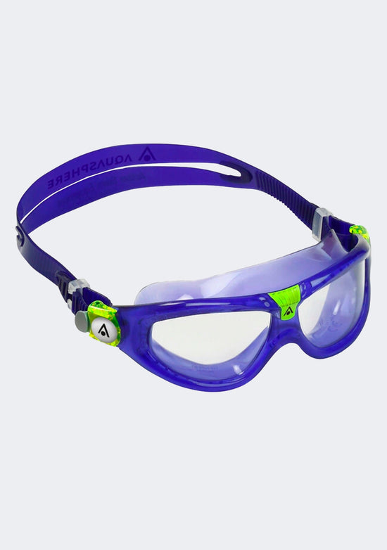 Aquasphere Kids’ Seal 2.0 Swim Mask Purple/Lime