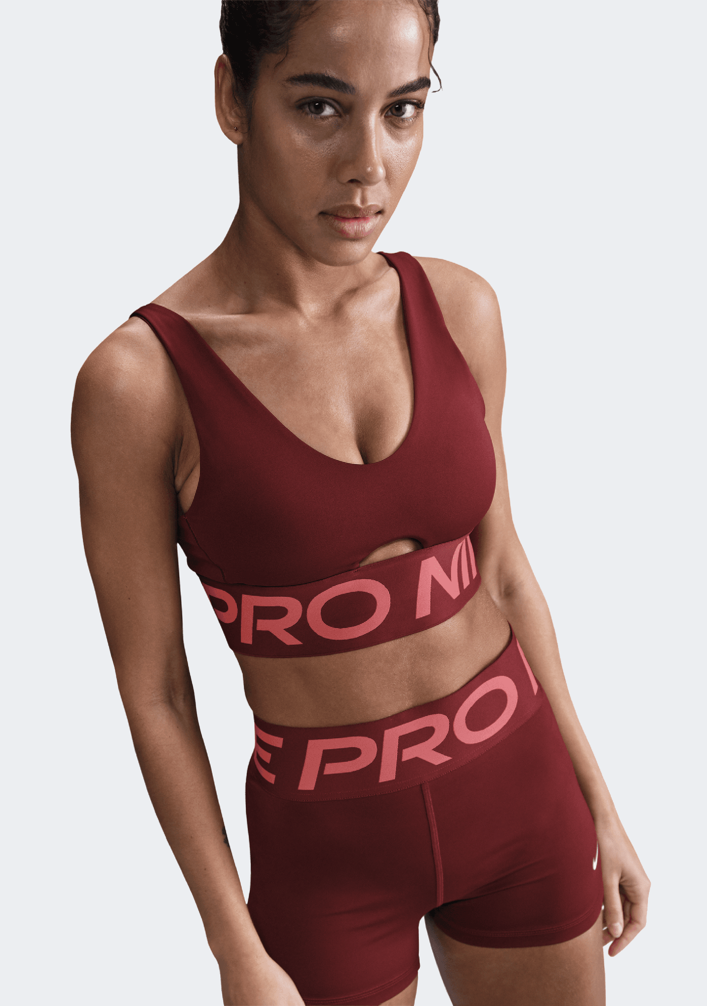 Nike Pro Women's Indy Plunge Sports Bra