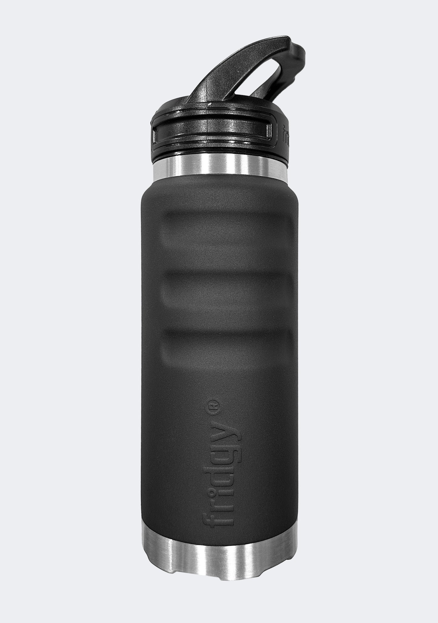 Fridgy 780mL Grip Range Sippy Lid Water Bottle Black