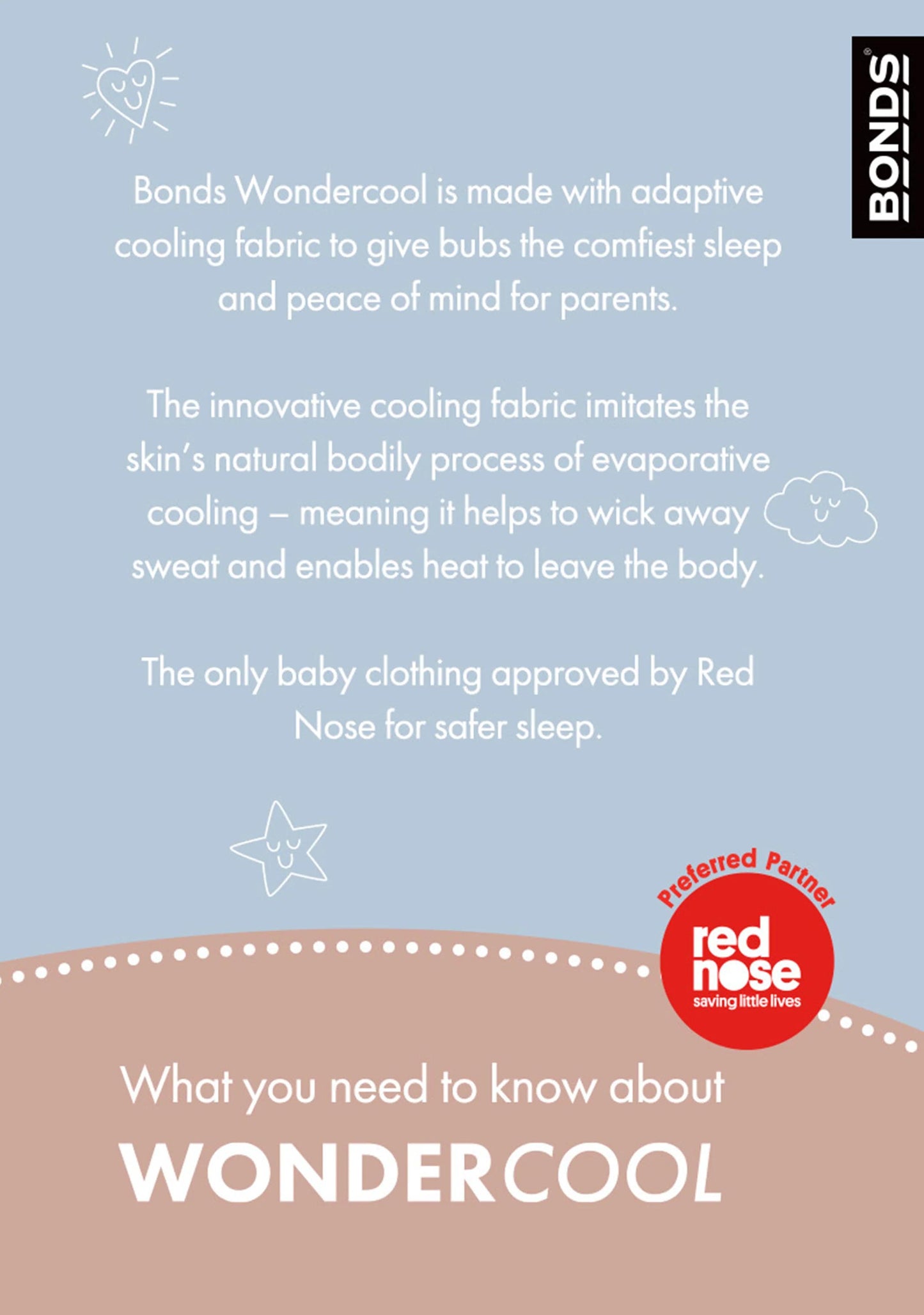 Bonds Infants Wondercool Zip Wondersuit