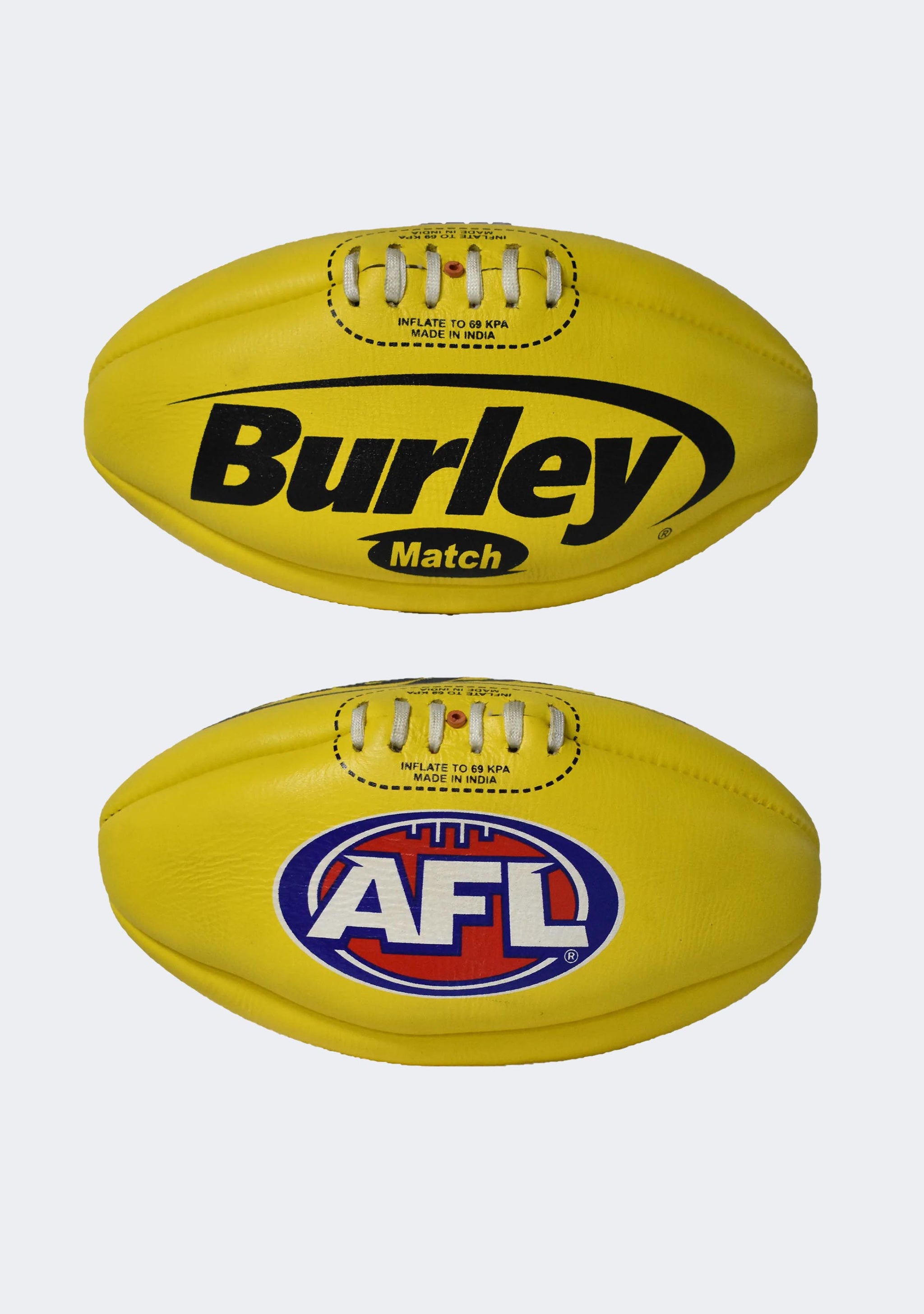 Burley Match Australian Rules Football - Yellow