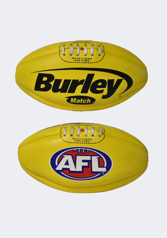 Burley Match Australian Rules Football - Yellow