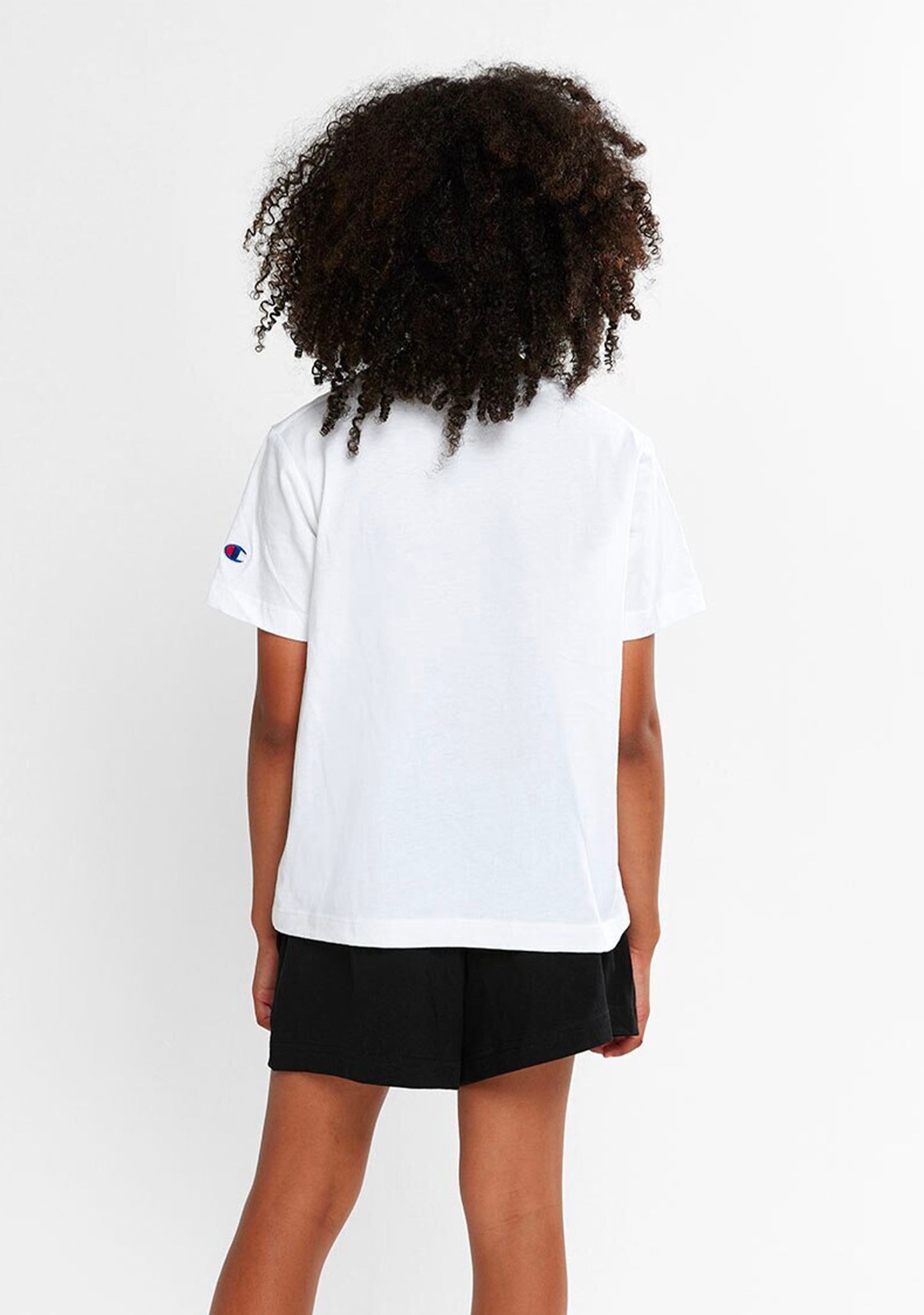 Champion Girls’ Script Boxy Crop Tee