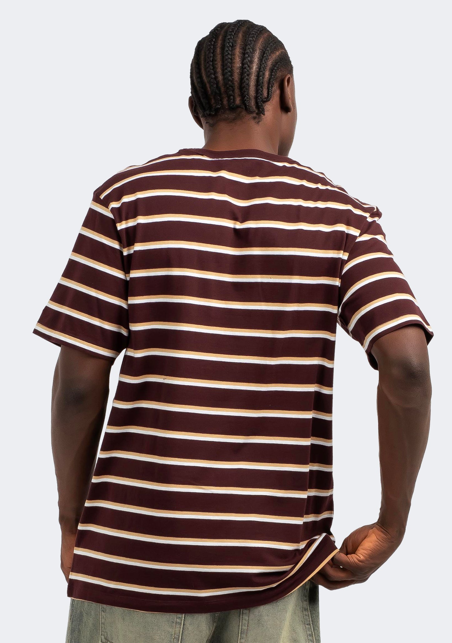 Champion Men's Script Stripe Tee