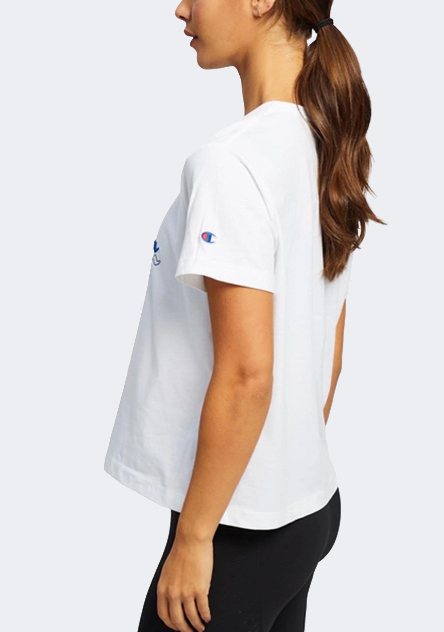 Champion Women's Graphic Sporty Crop Tee