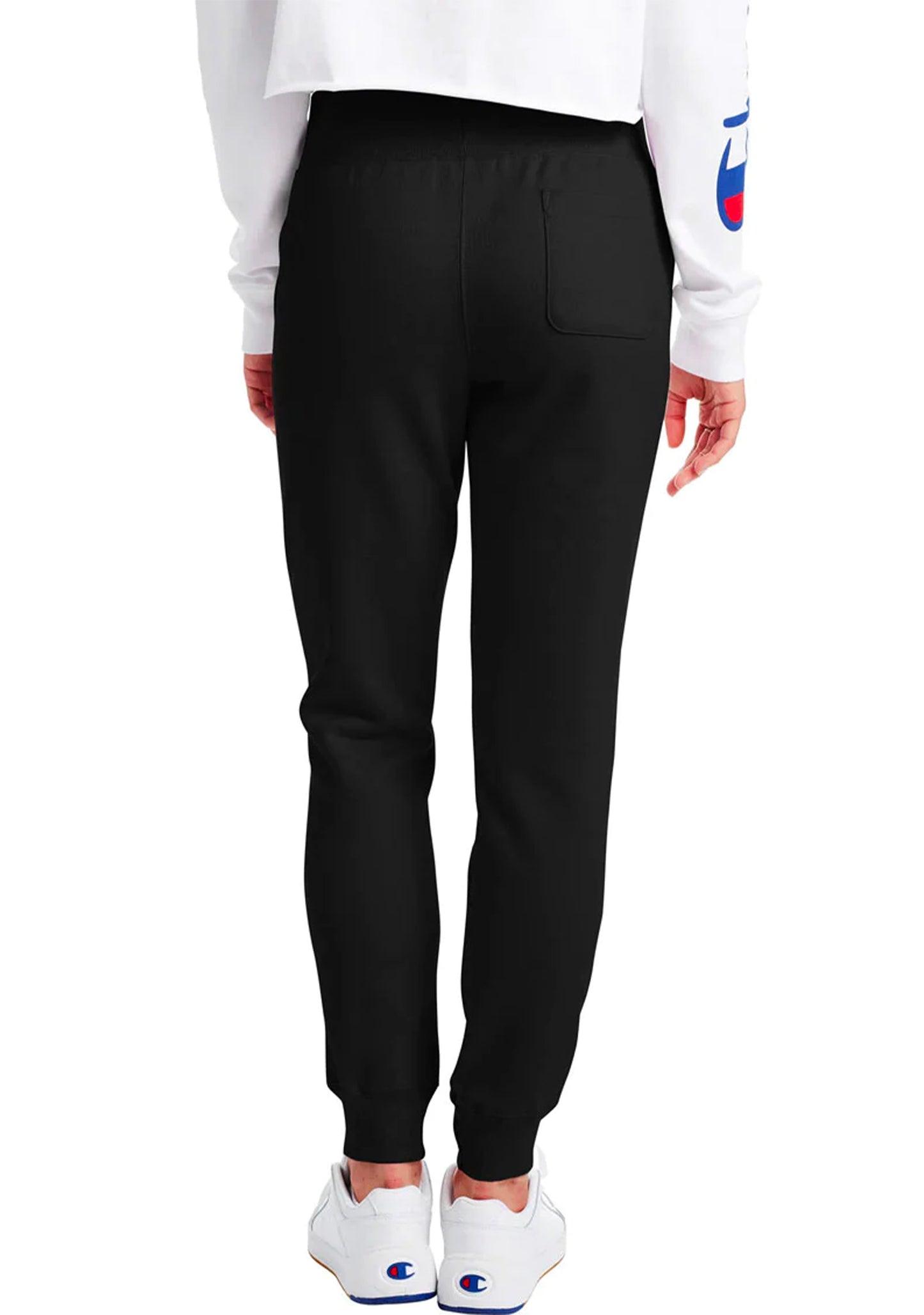 Champion Women’s Reverse Weave French Terry Slim Jogger Black