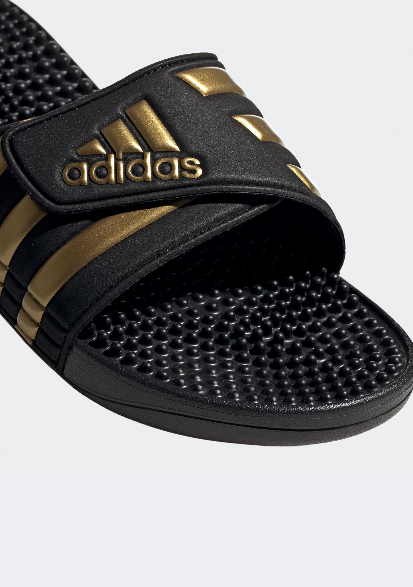 Adidas Men’s Adissage Adjustable Slide Black/Gold