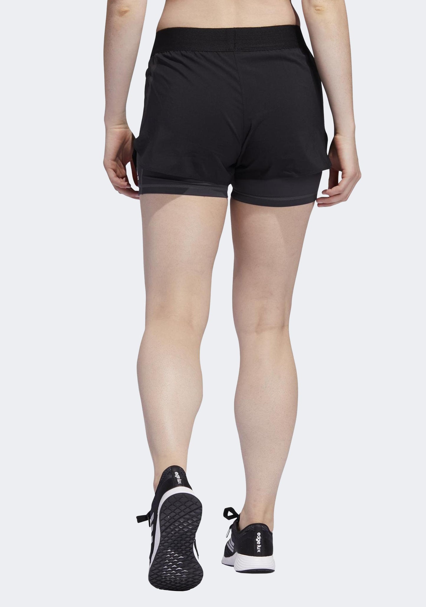 Adidas Women's Alphaskin Two-in-One Shorts