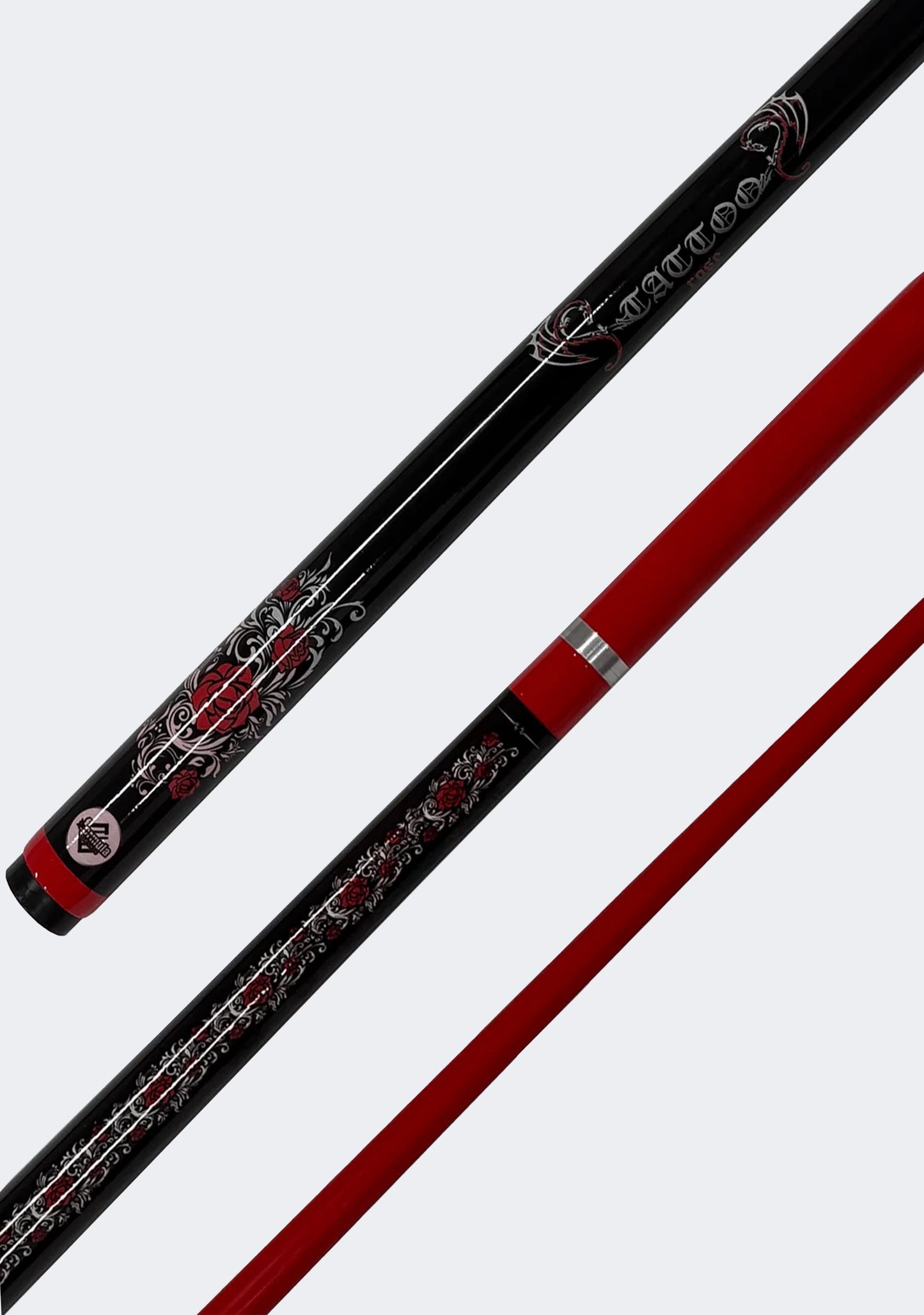 Formula Sports 2 Piece 57" Rose Tattoo Composite Cue