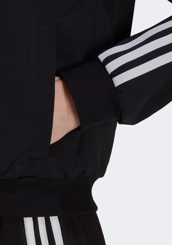 Adidas Womens Essentials 3 Stripes Track Jacket