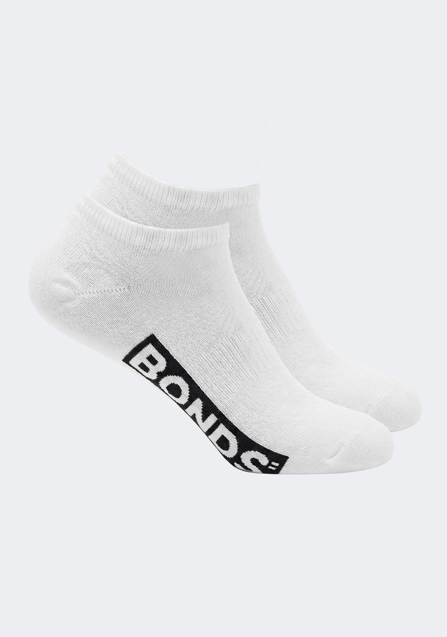Bonds Men’s Cushioned No Show 3 Pack Socks