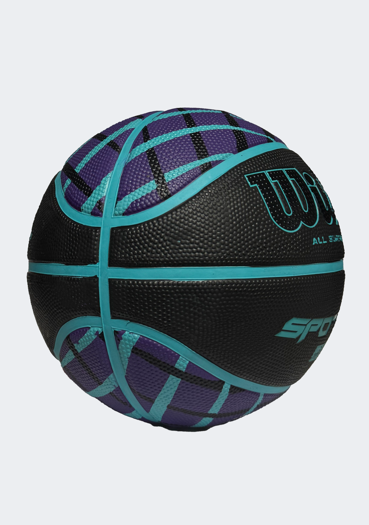 Wilson Spotlight Size 6 Basketball Blue/Purple/Teal