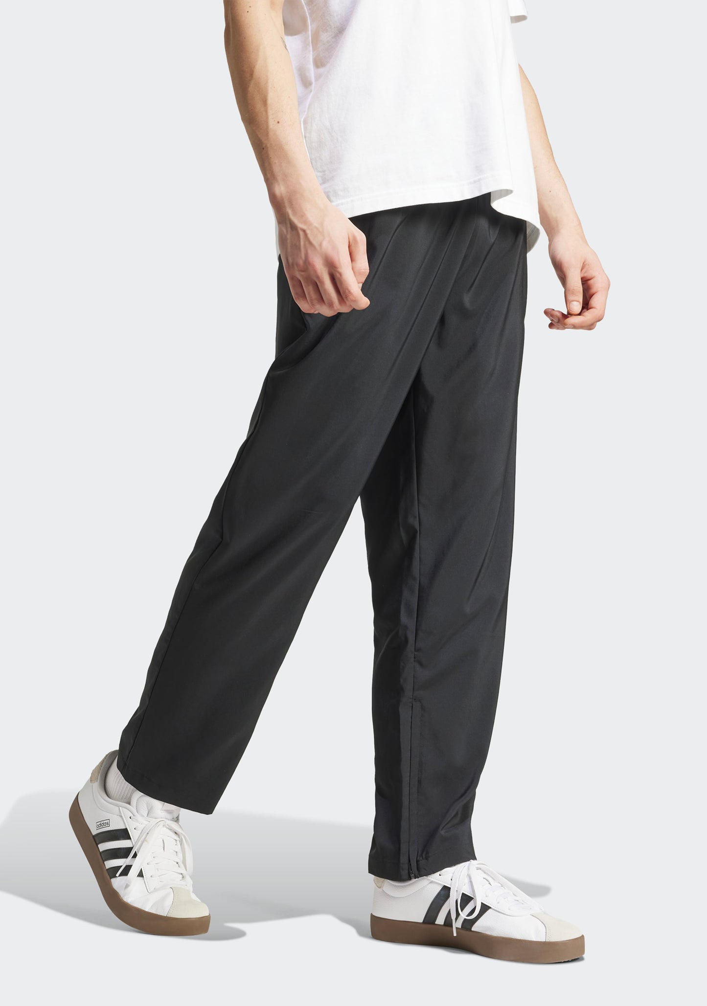 Adidas Men's Small Logo Open-Hem Stanford Pants