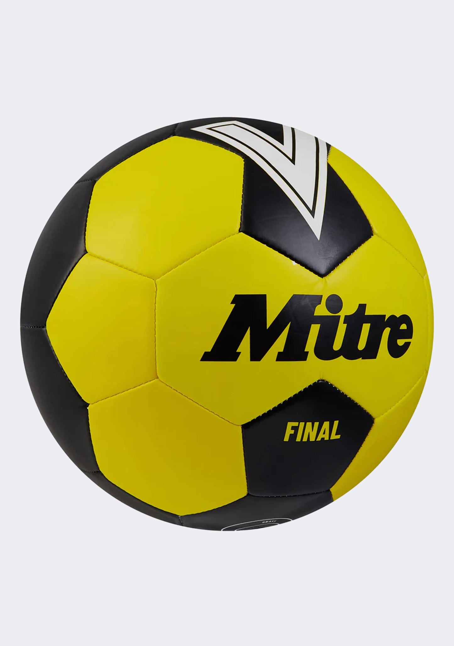 Mitre Final Soccer Ball Yellow/Black