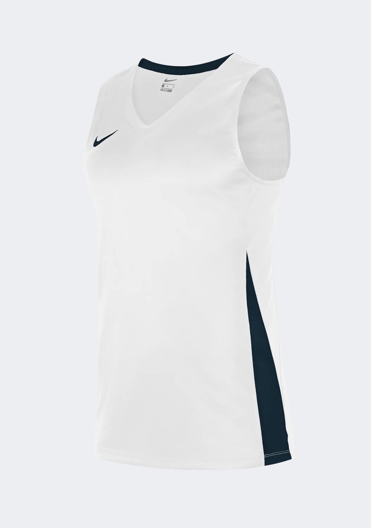 Nike Men's Team Basketball Stock Jersey - White/Navy