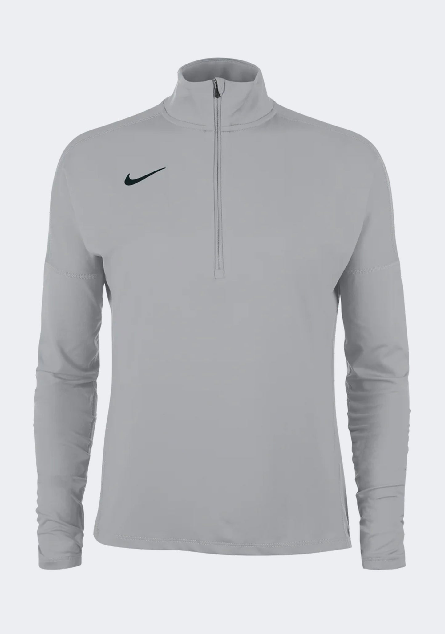 Nike Women's Team Dri-FIT Element Half Zip Top Grey