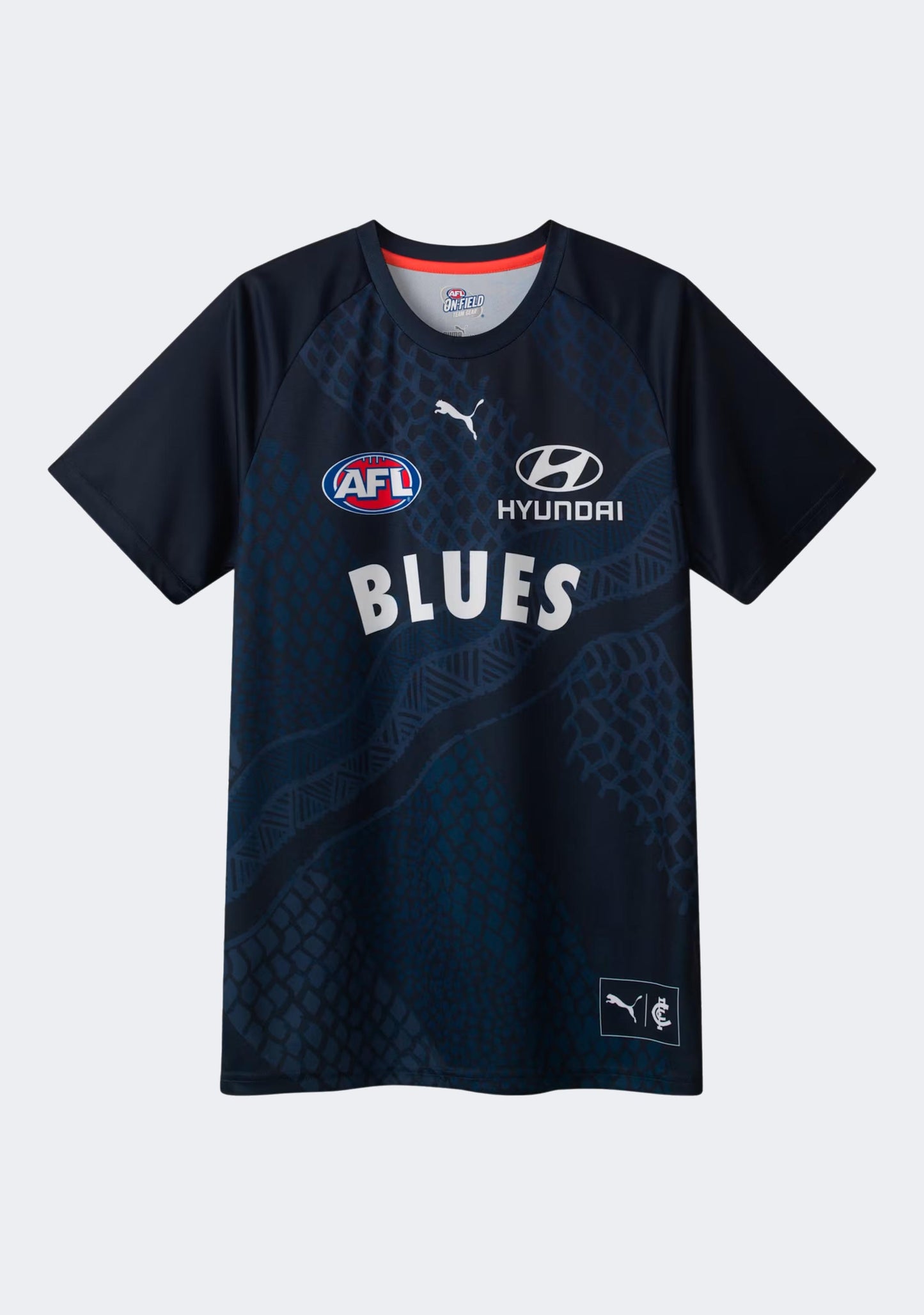 Puma Men's Carlton FC 2024 Replica Warm Up Top