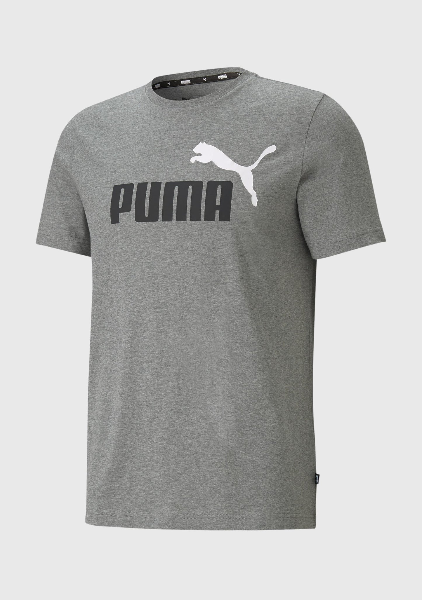 Puma Men’s Essential+ 2 Colour Logo Tee