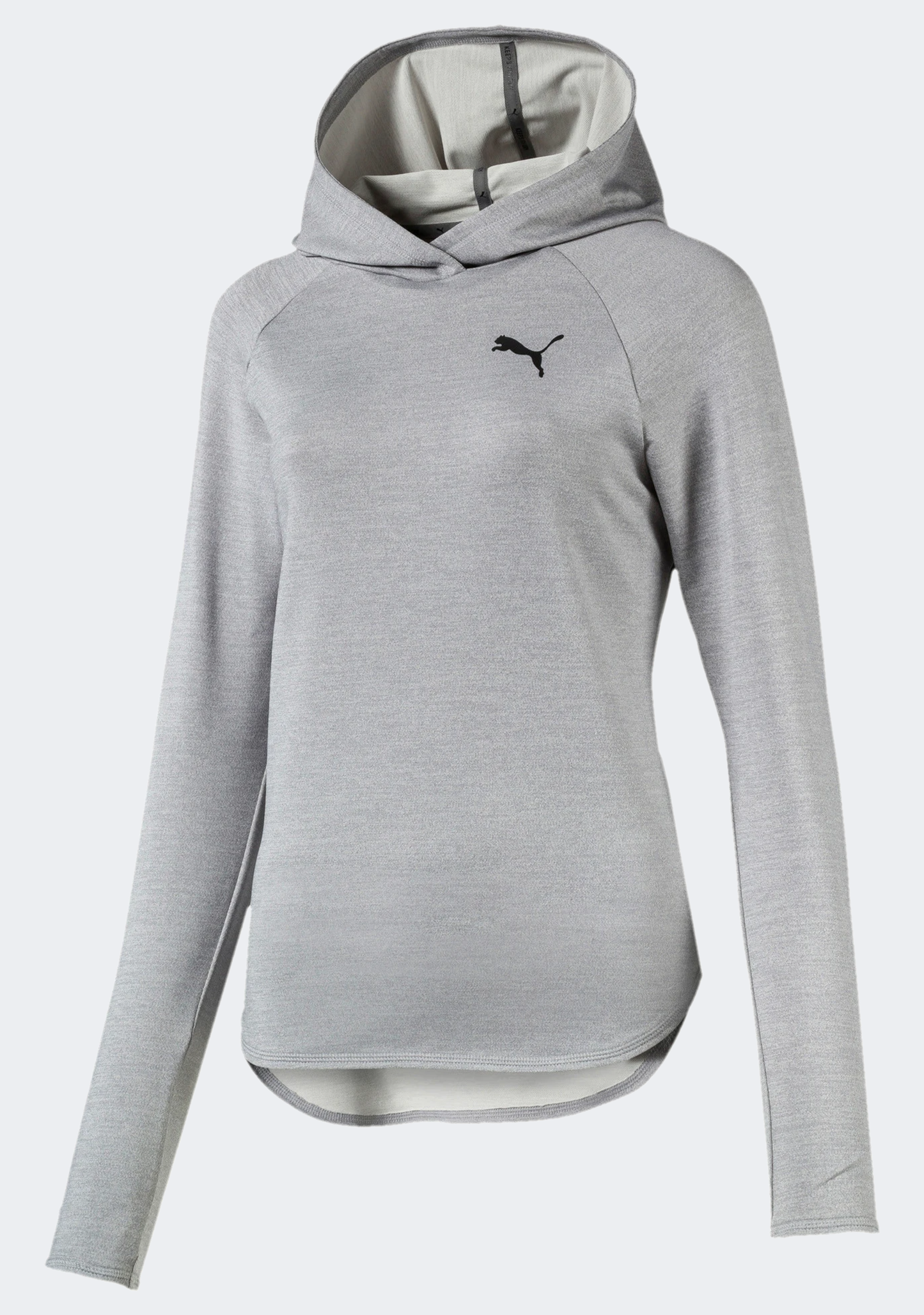 Puma Women’s Dry-Cell Active Hoodie Light Grey